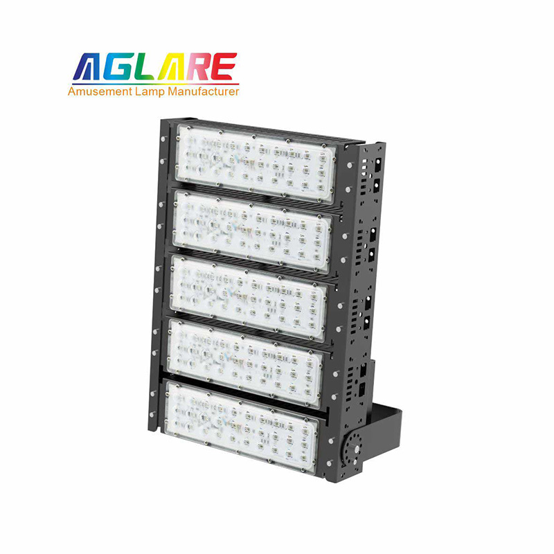 led彩色投光灯 带？250W变色RGB泛光灯游乐园公园景观户表照明