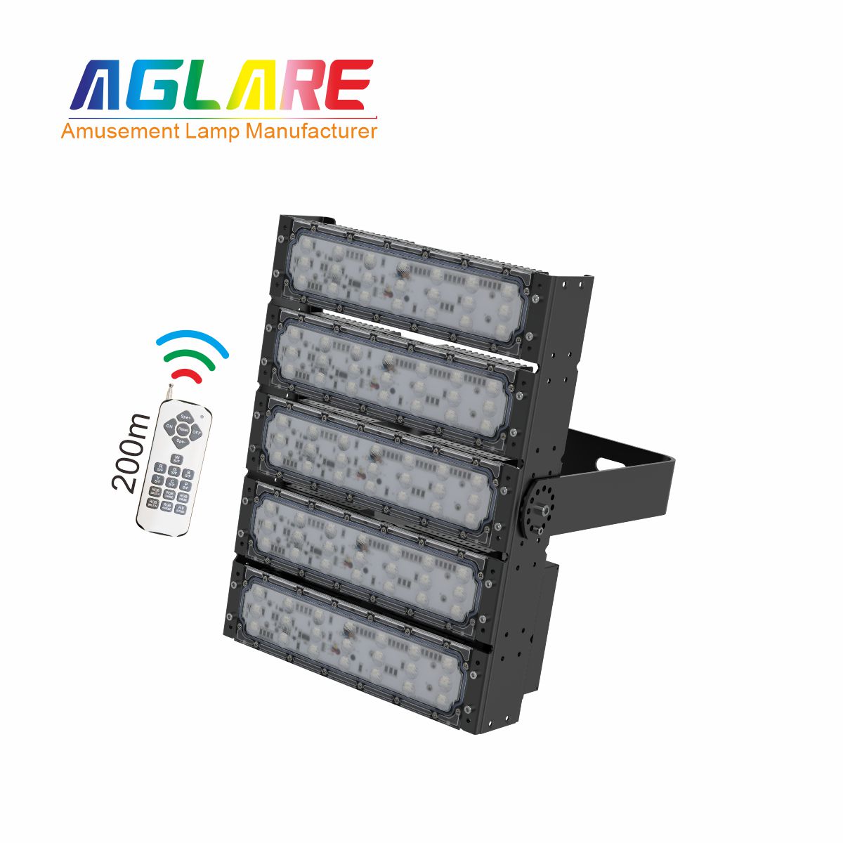250W LED彩色投光灯RGB景观灯户表射灯带？仄