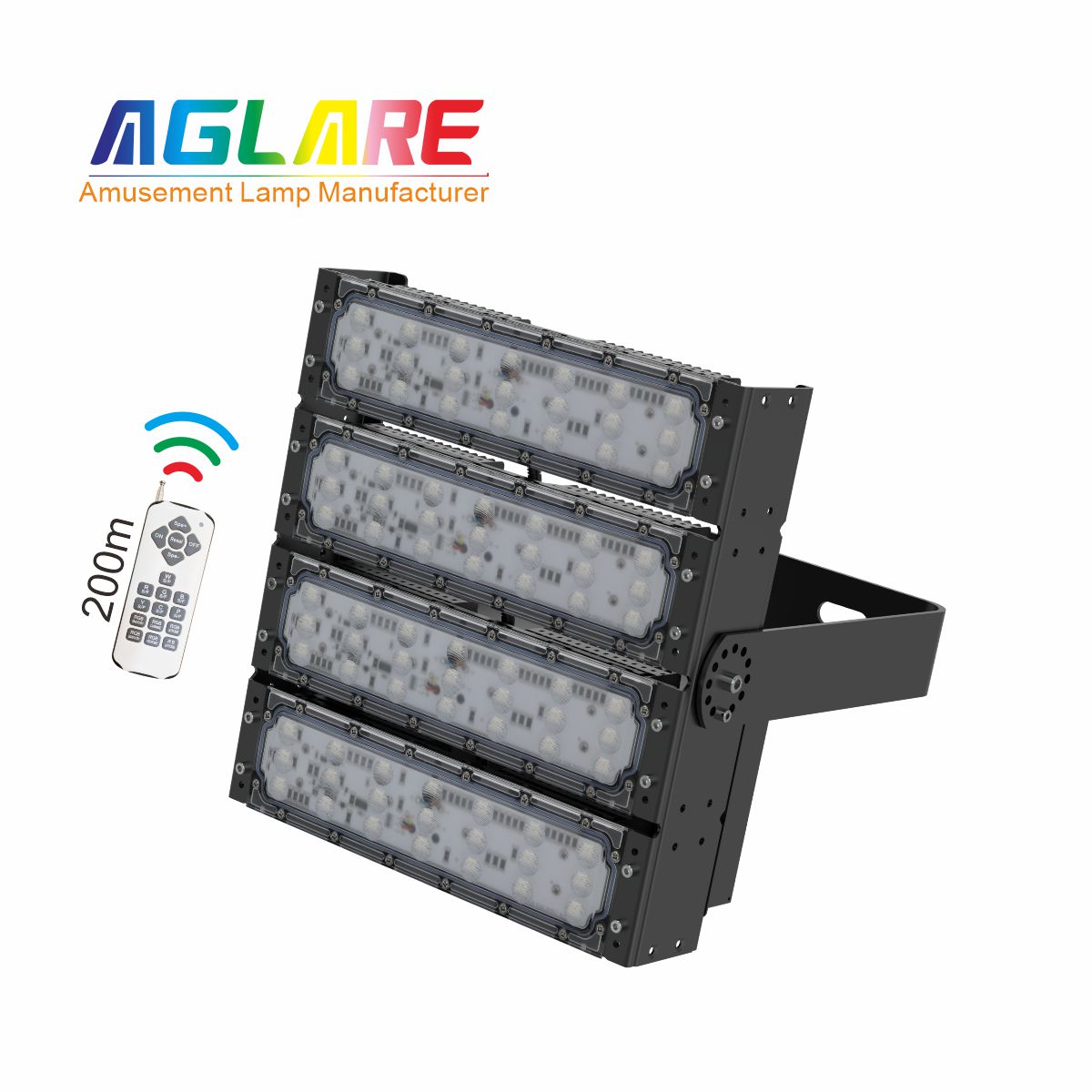 200W RGB彩色投光灯,变色户表射灯带？仄