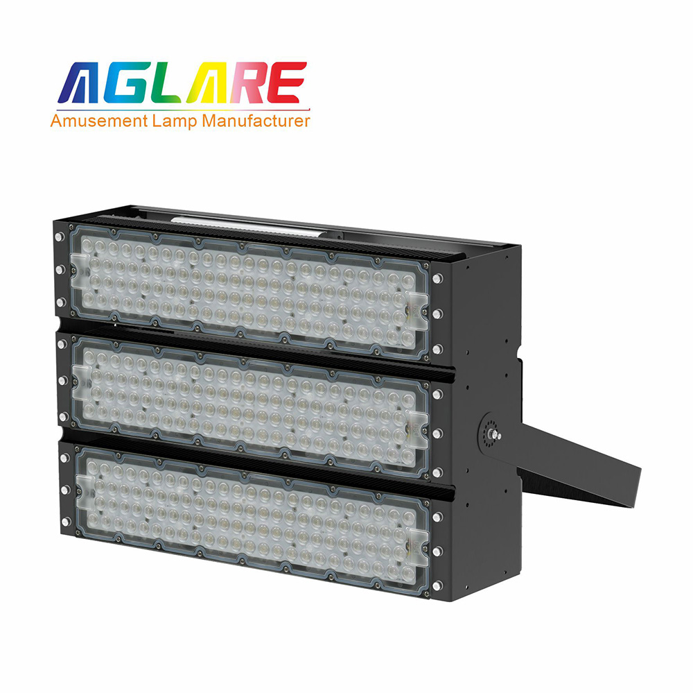 RGB投光灯750W 景观灯LED彩色投光灯游乐园公园景观户表照明
